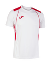 Joma Championship VII Short Sleeve T-Shirt - White/Red