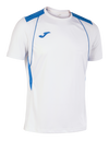 Joma Championship VII Short Sleeve T-Shirt - White/Royal Blue