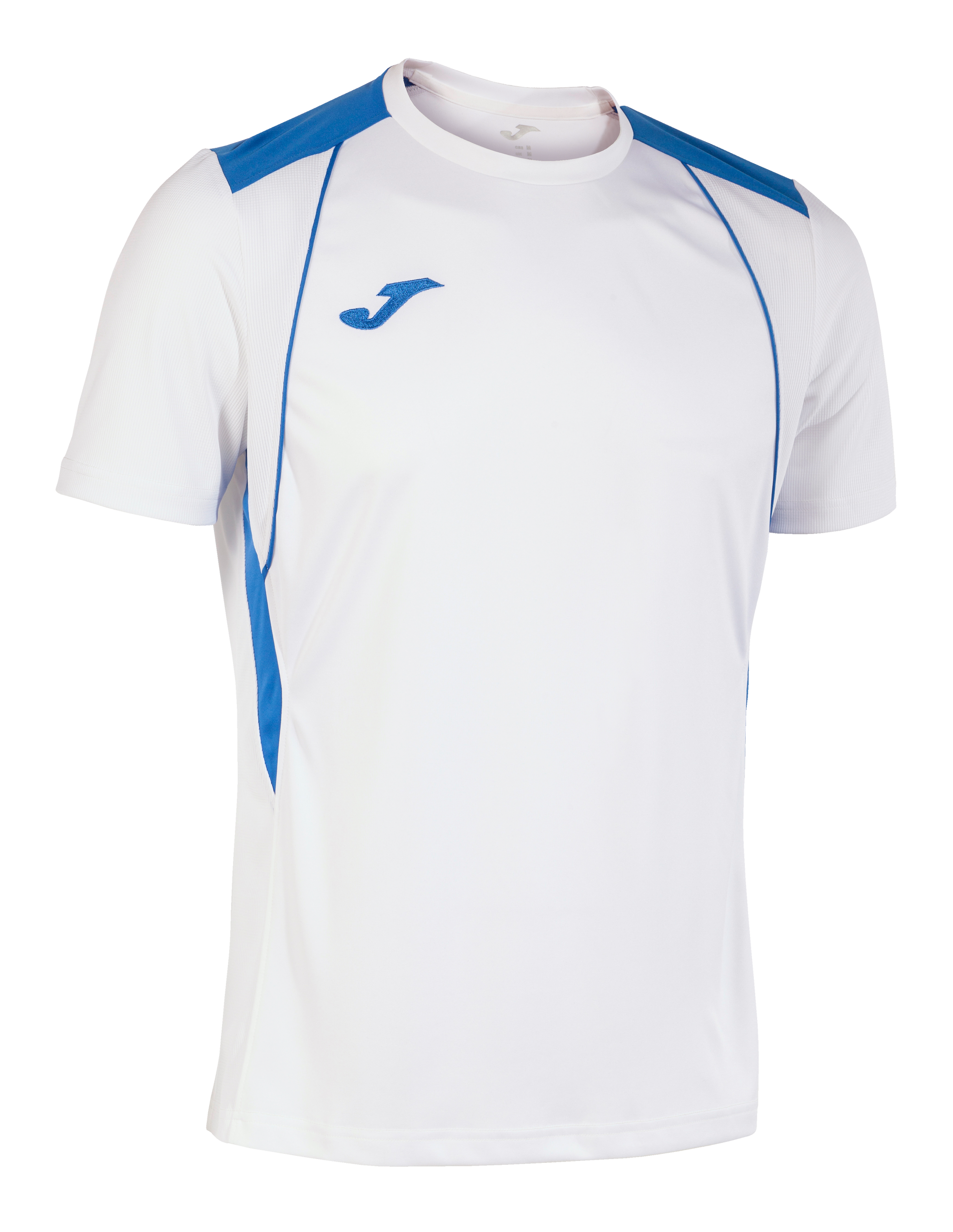 Joma Championship VII Short Sleeve T-Shirt - White/Royal Blue