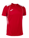Joma Championship VII Short Sleeve T-Shirt - Red/White