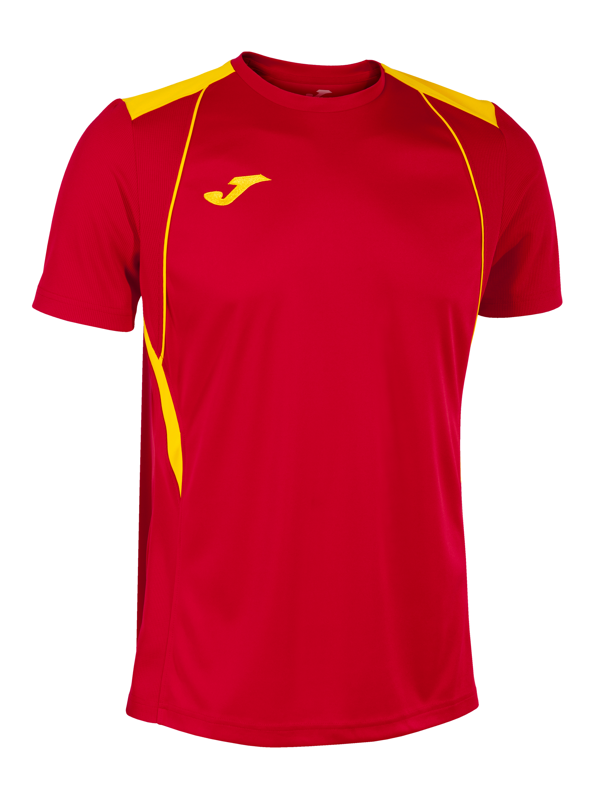 Joma Championship VII Short Sleeve T-Shirt - Red/Yellow