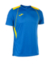 Joma Championship VII Short Sleeve T-Shirt - Royal/Yellow
