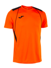 Joma Championship VII Short Sleeve T-Shirt - Orange/Black