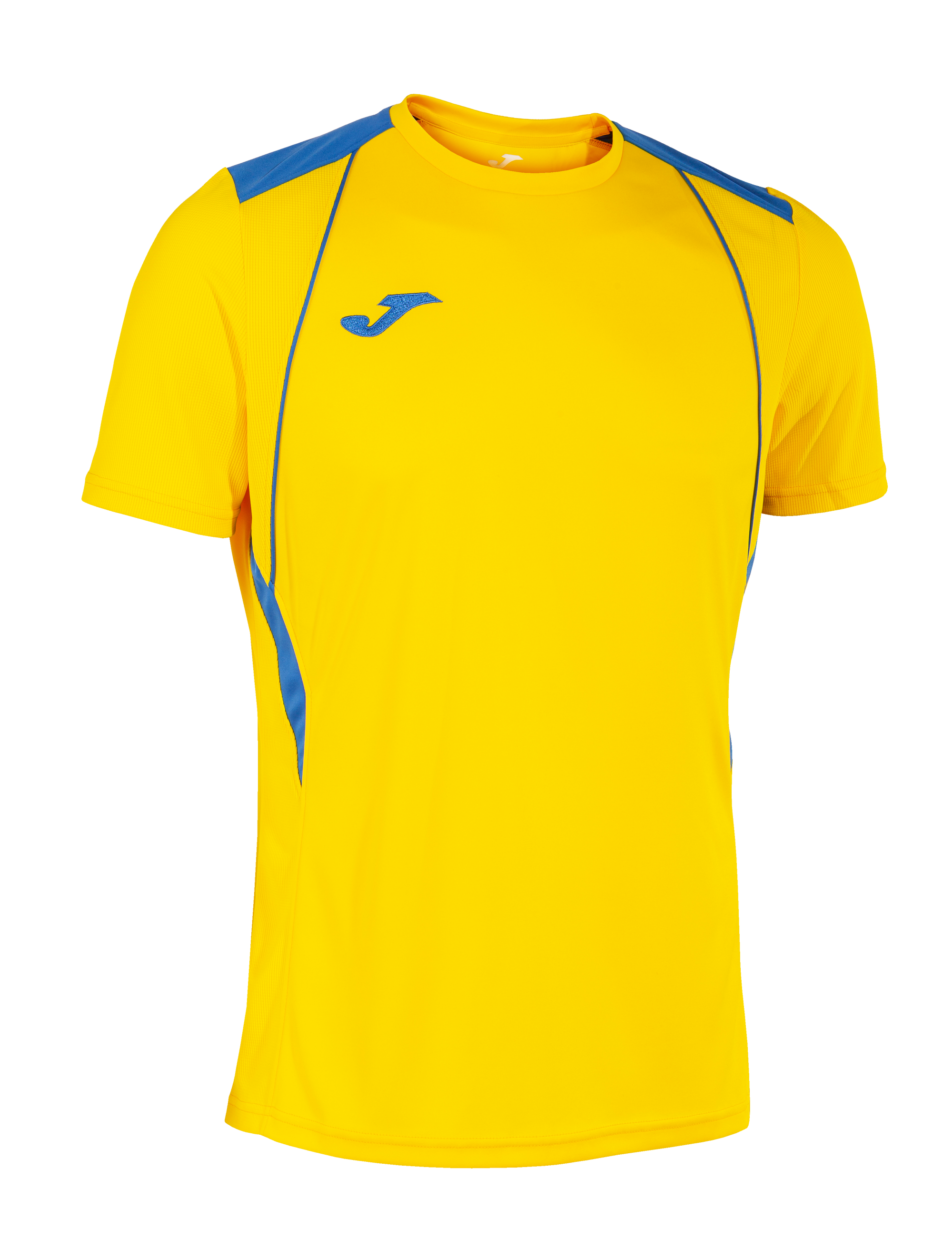 Joma Championship VII Short Sleeve T-Shirt - Yellow/Royal