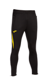 Joma Championship VII Track Pant - Black/Yellow