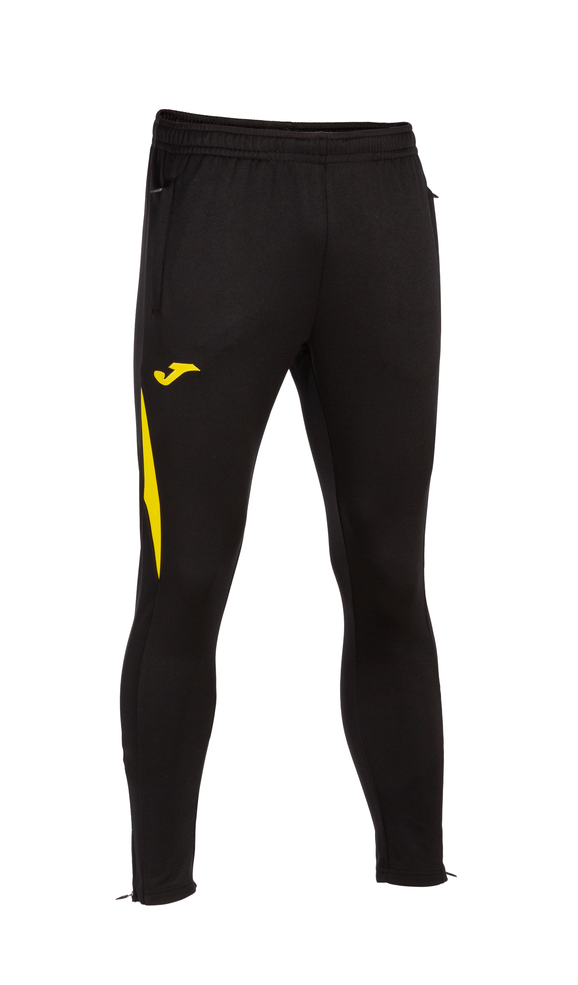 Joma Championship VII Track Pant - Black/Yellow