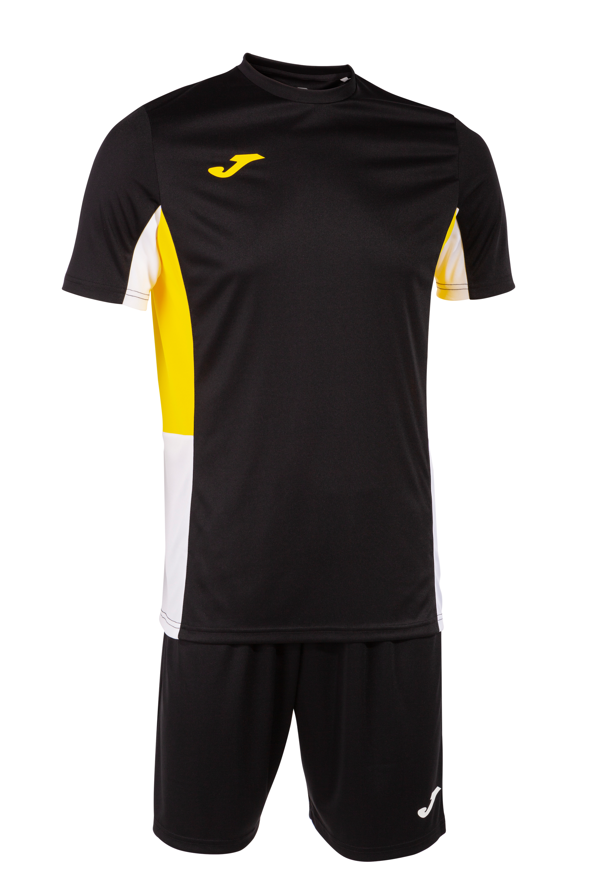 Joma Danubio II Kit Set - Black/Yellow/White