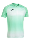 Joma Tiger V Short Sleeve T-Shirt - Soft Green/White