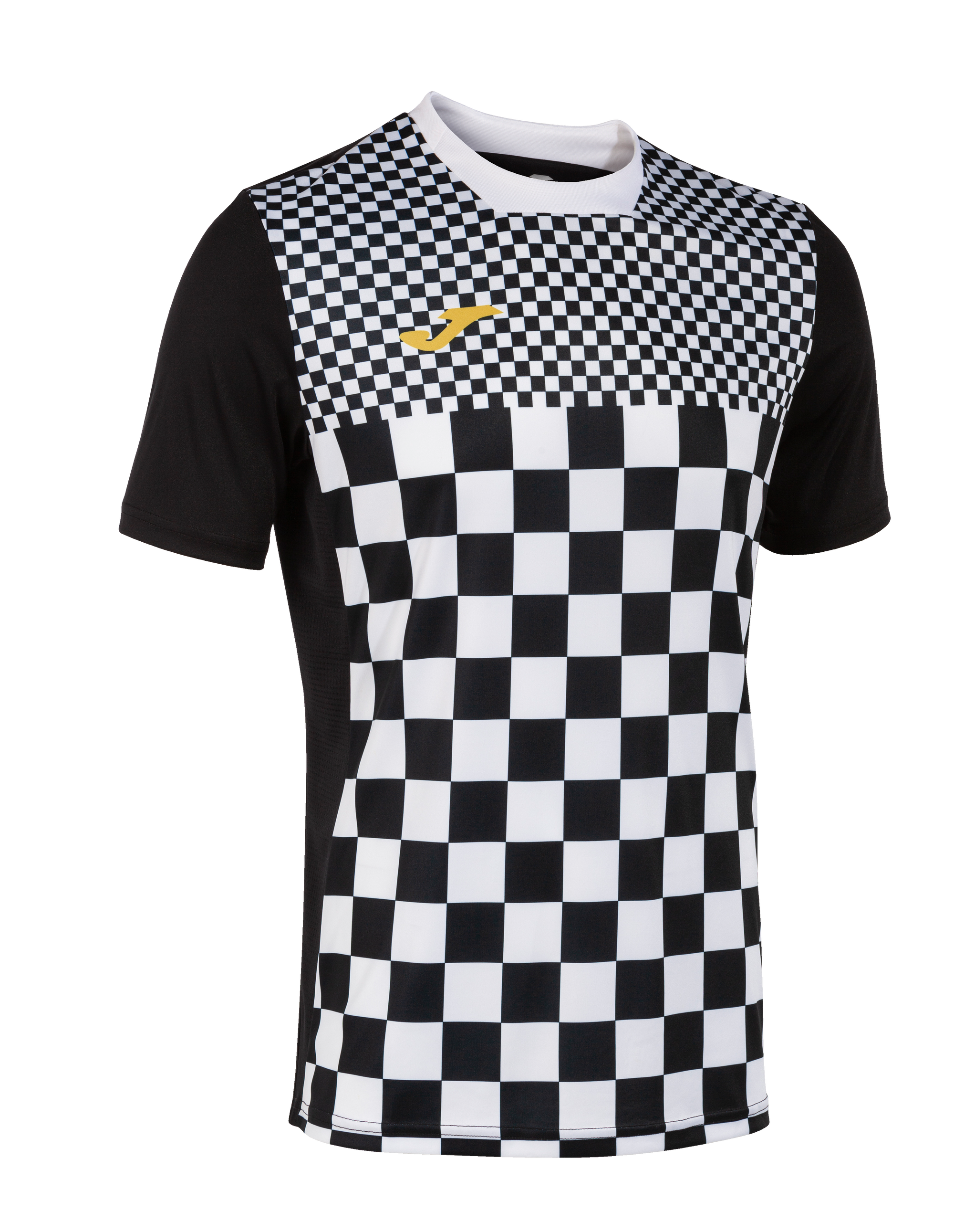 Joma Flag III Short Sleeve T-Shirt - Black/White