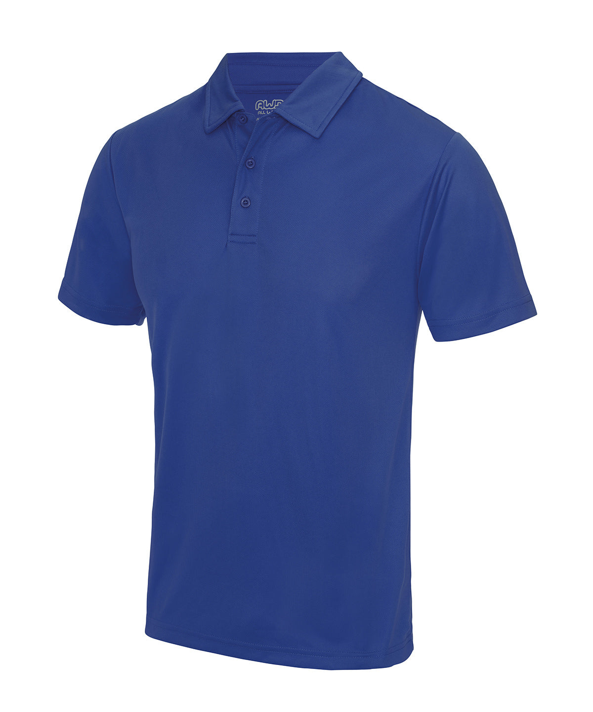 Longfleet YFC AWDIS Cool Polo with Badge, Print and Initials - Royal