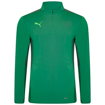 Puma Team Cup Qtr Zip Jacket - Amazon Green