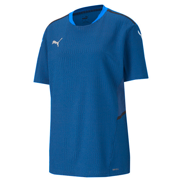 Iceland 22/23 Prematch Jersey - Electric Blue Lemonade / Puma Red