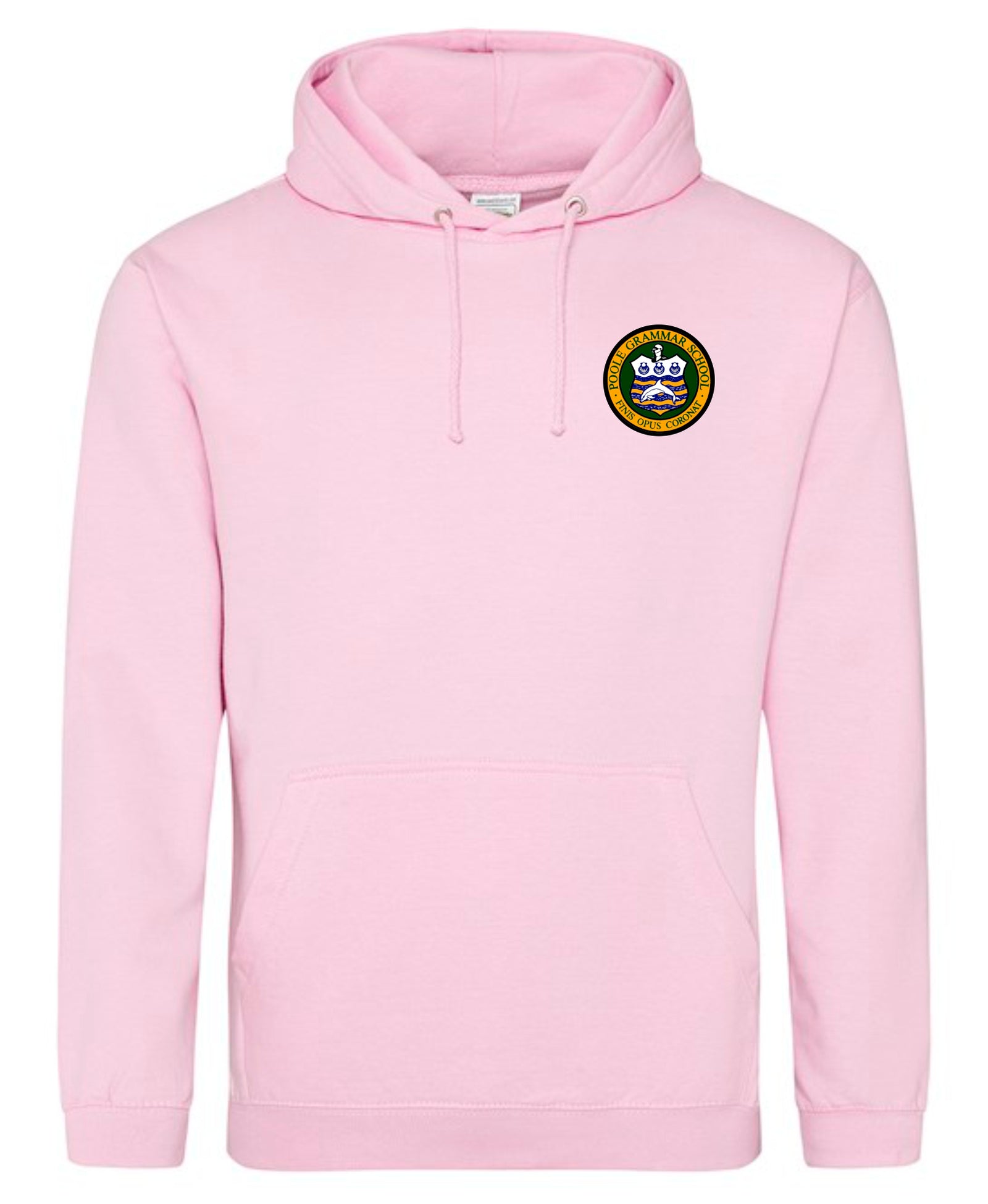 Poole Grammar School 6th Form - 2023 Leavers Hoody - Baby Pink