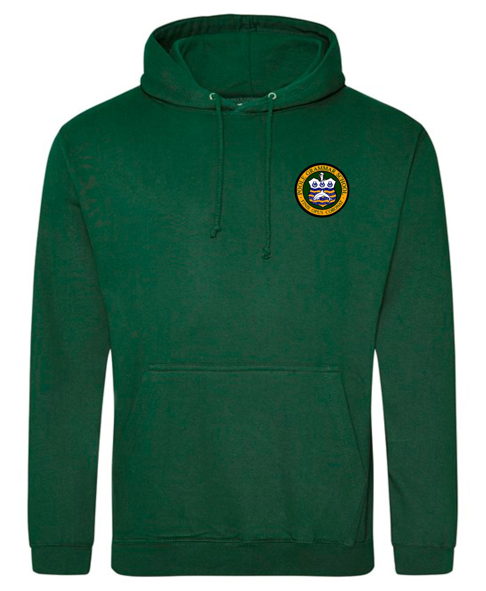 Poole Grammar School 6th Form - 2023 Leavers Hoody - Bottle Green
