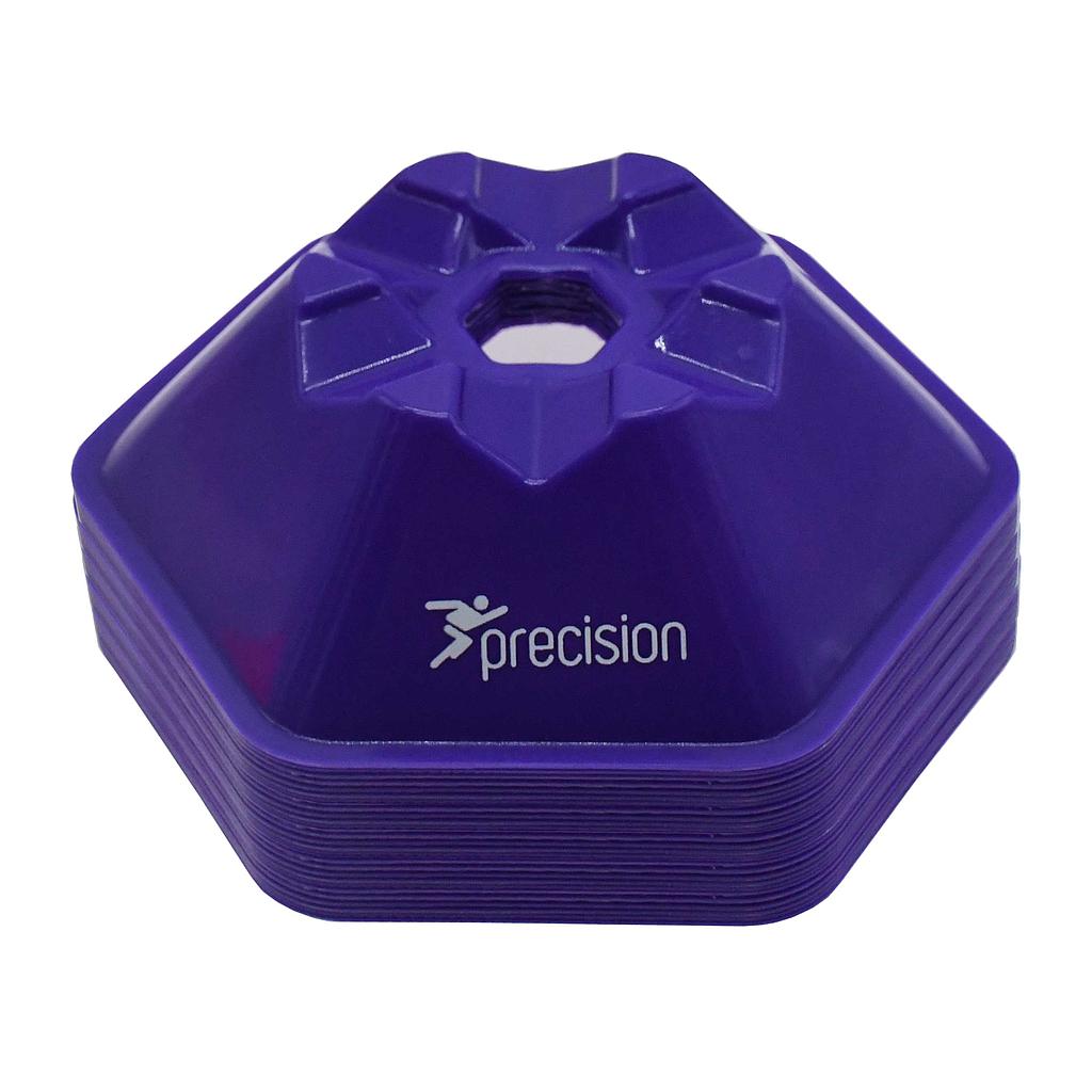 Precision Pro HX Saucer Cones- Purple (Set of 50)