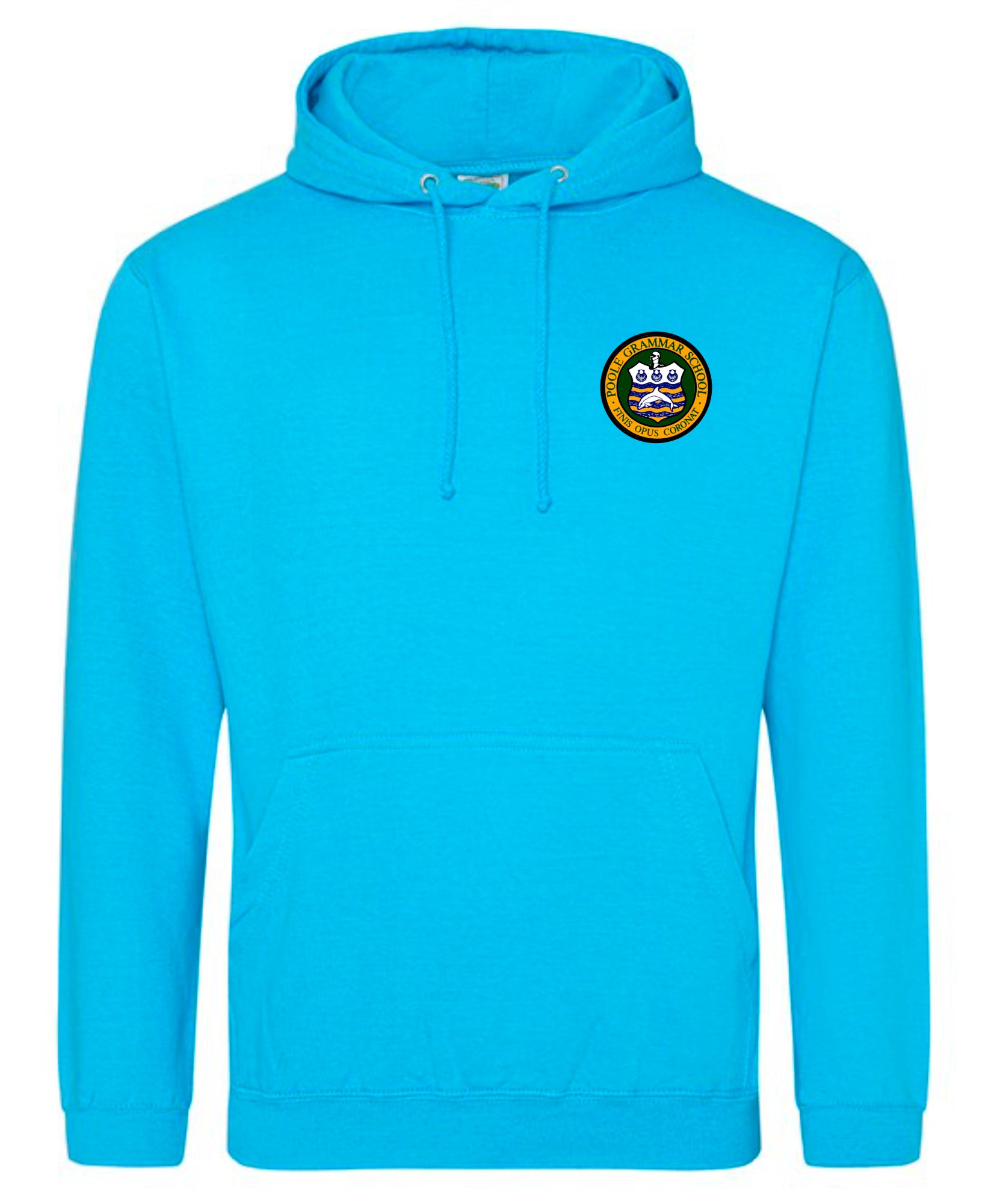 Poole Grammar School 6th Form - 2023 Leavers Hoody - Hawaiian Blue