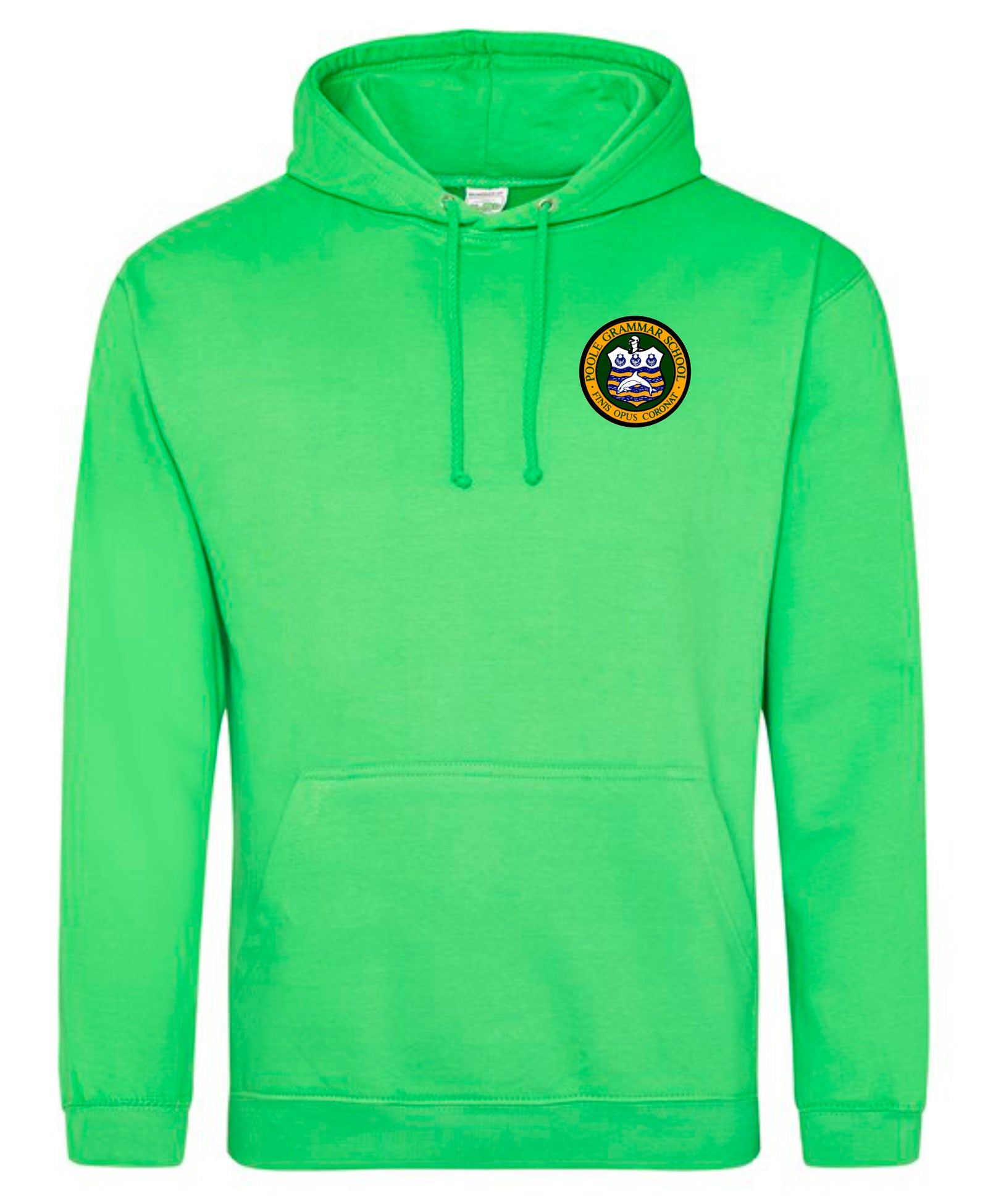 Poole Grammar School 6th Form - 2023 Leavers Hoody - Lime Green