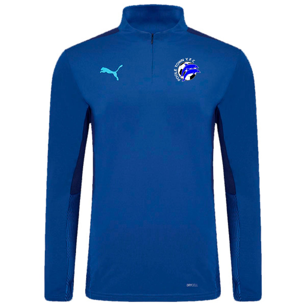 PTYFC - Puma Team Cup Qtr Zip Jacket - Ignite Blue