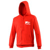 Poole Yacht Club - Youth Zipped Hoody - Fire Red