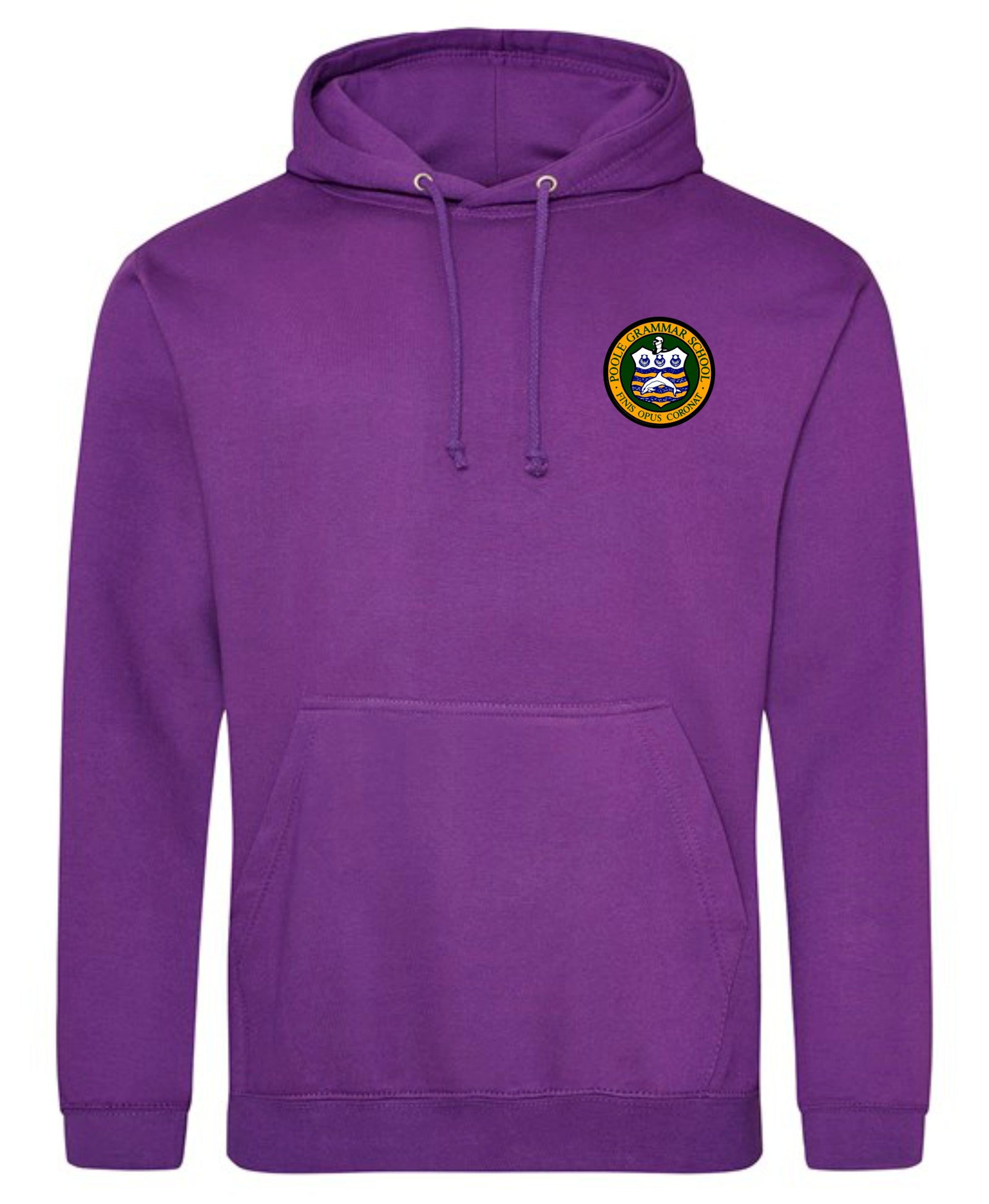 Poole Grammar School 6th Form - 2023 Leavers Hoody - Purple