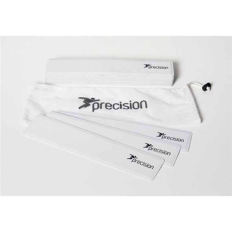 TR328 White Precision Rectangular Markers with carry bag