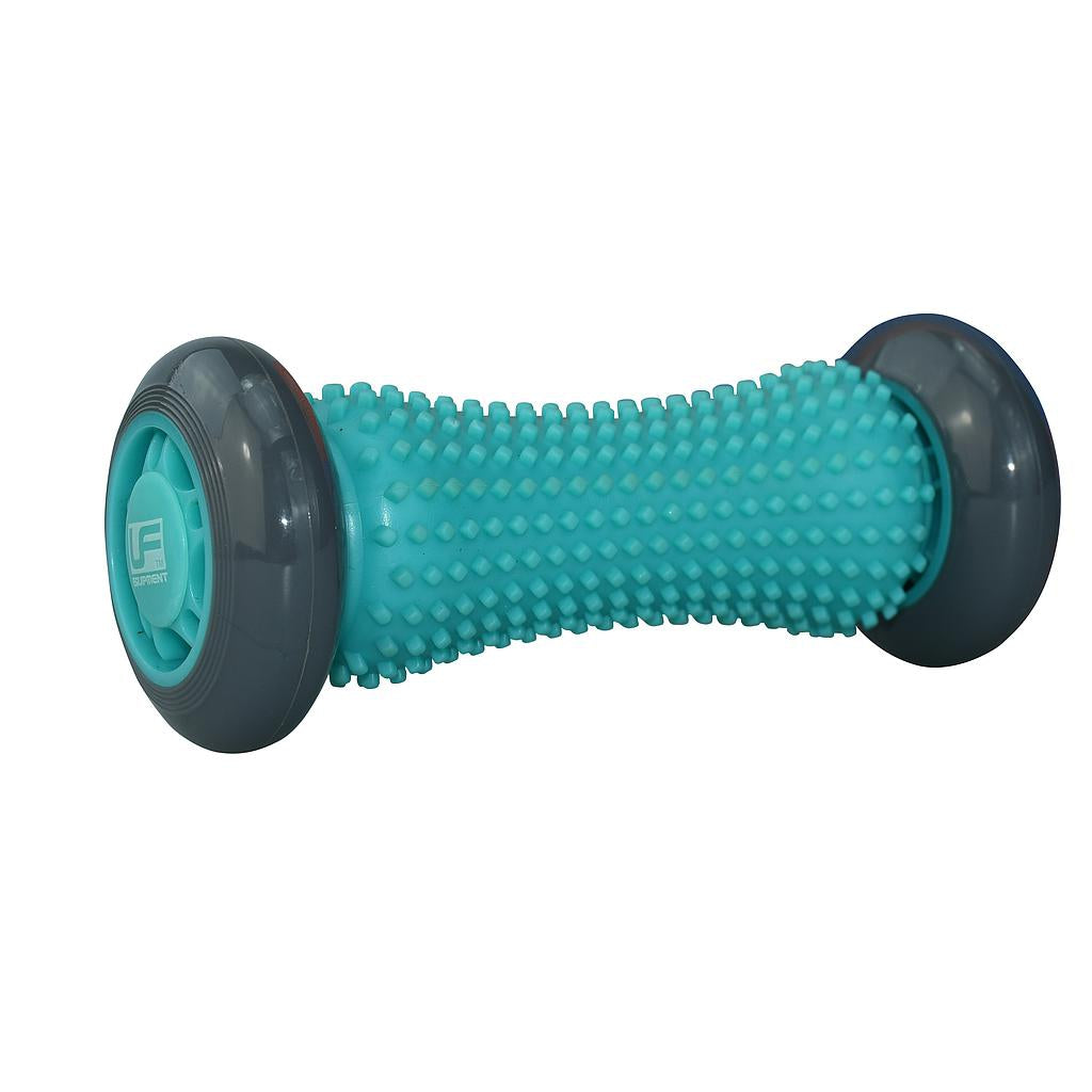UFE Foot Massage Roller in qurquoise with grey wheels