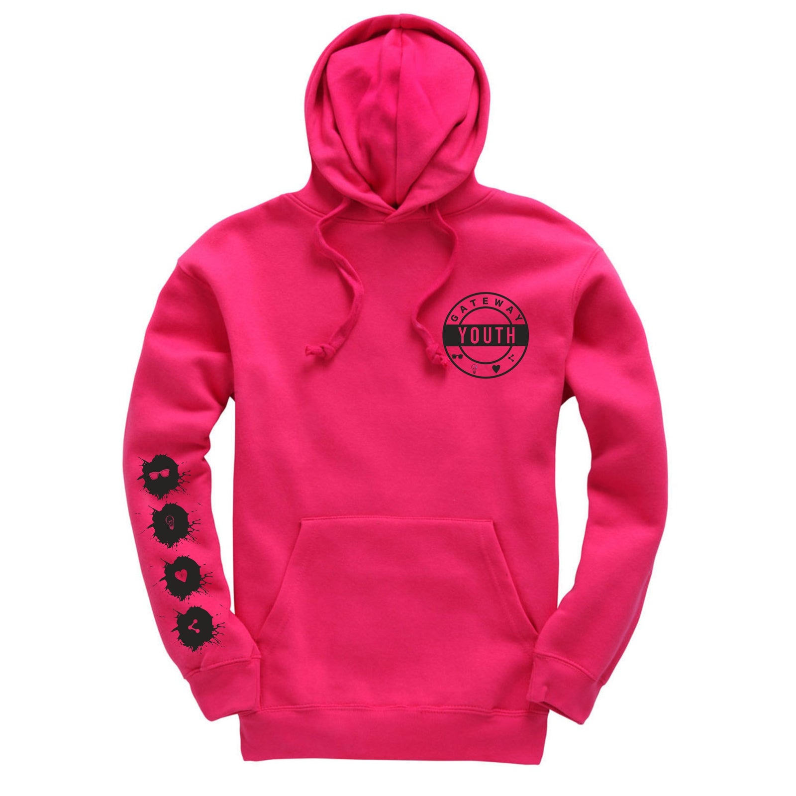 Gateway Youth Hoody - Fuchsia