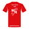 Muddy Runners - Sport Relief - T-Shirt - Fire Red (Schools I-O)