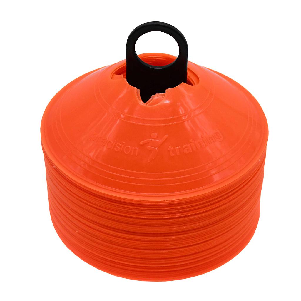Precision Saucer Cones - Orange (Set of 50)