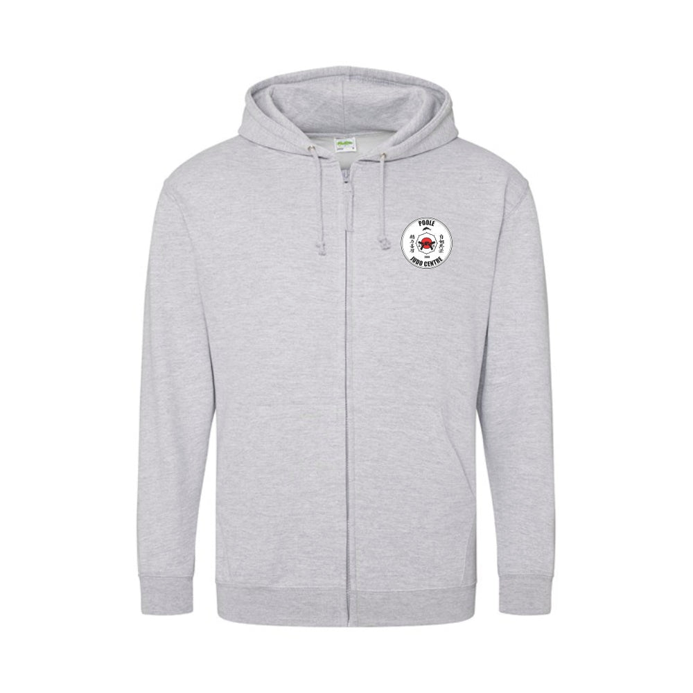 Poole Judo Centre - Kids Zoodie - Heather Grey