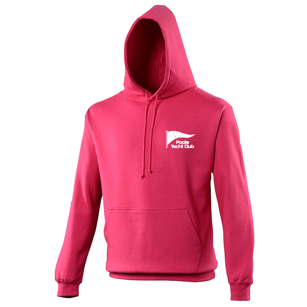 Poole Yacht Club Youth Hoody Hot Pink