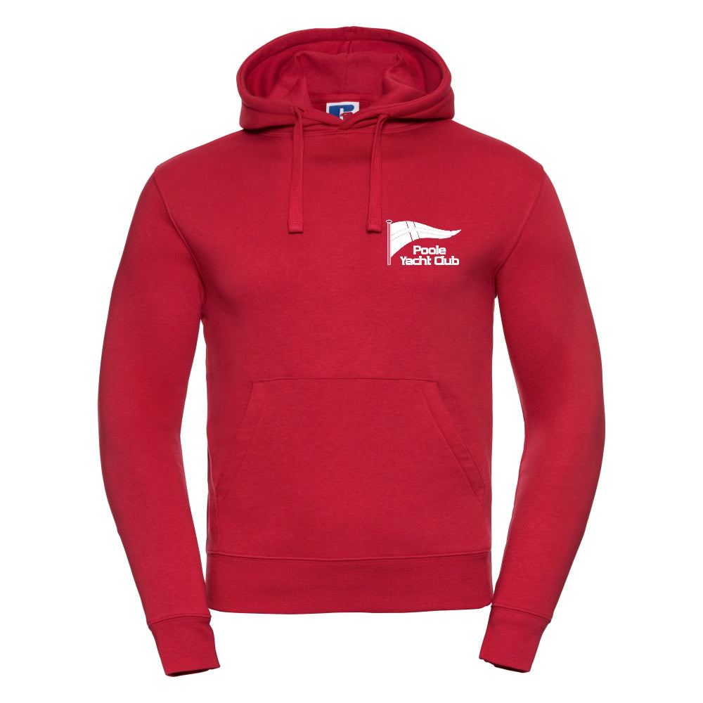 Poole Yacht Club - Adult Hoody - Red