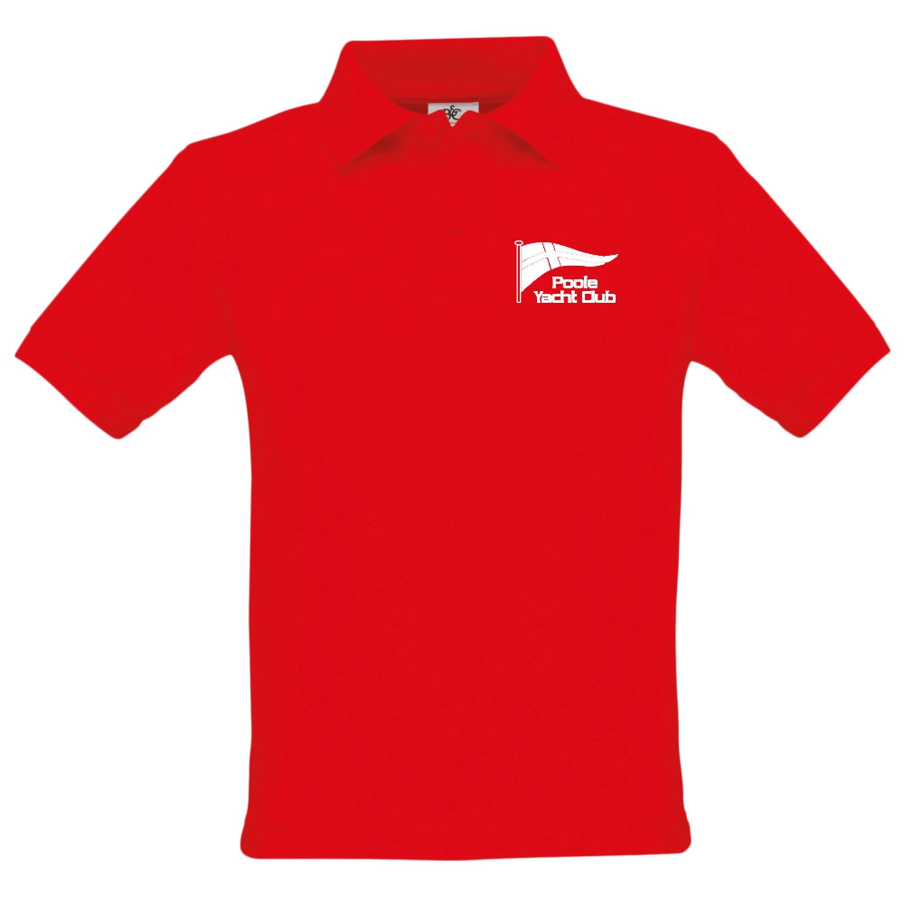 Poole Yacht Club - Youth Polo - Red