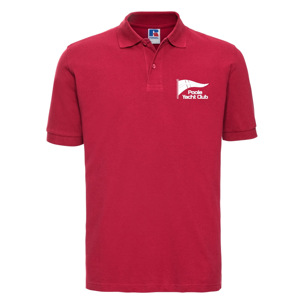 Poole Yacht Club - Adult Polo - Red