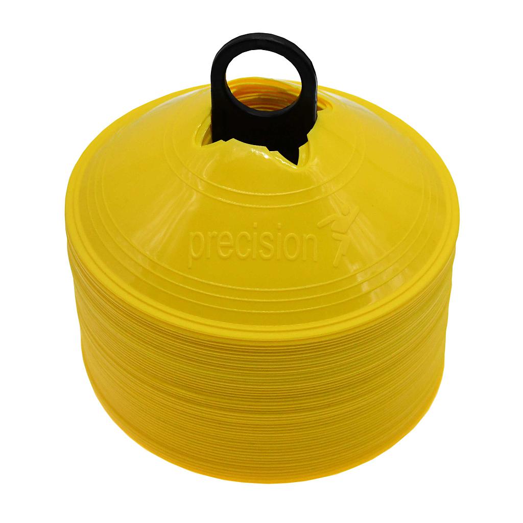 Precision Saucer Cones - Yellow (Set of 50)